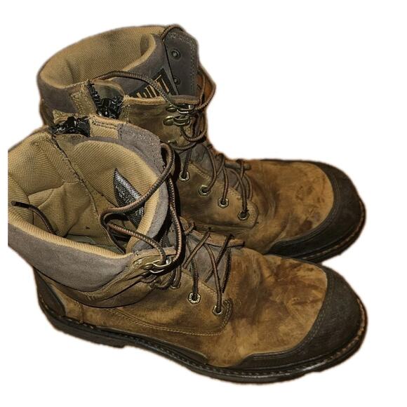 Ariat Work Steel Toe Boots ASTM F2413-11 Size 13EE Work boots Zipper Lace Up - Picture 3 of 10